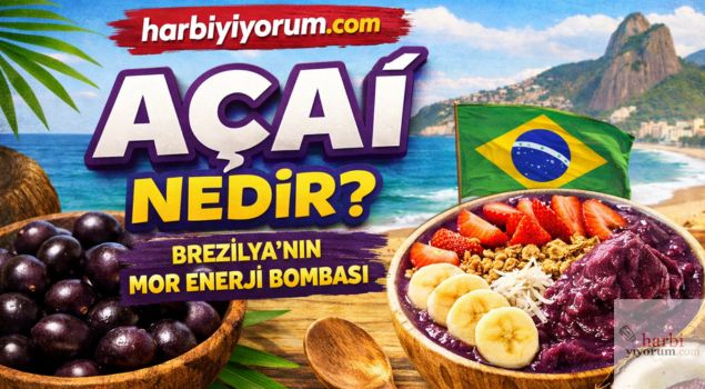 Açaí Nedir? (Brezilya’nın Mor Enerji Bombası)