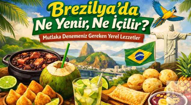 Brezilya’da Ne Yenir, Ne İçilir? Mutlaka Denemeniz Gereken Yerel Lezzetler