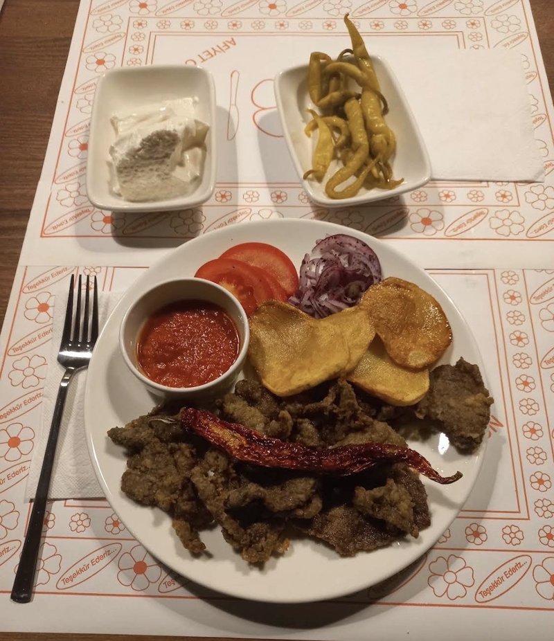 Ciğeria Kadıköy’de Edirne tava ciğeri
