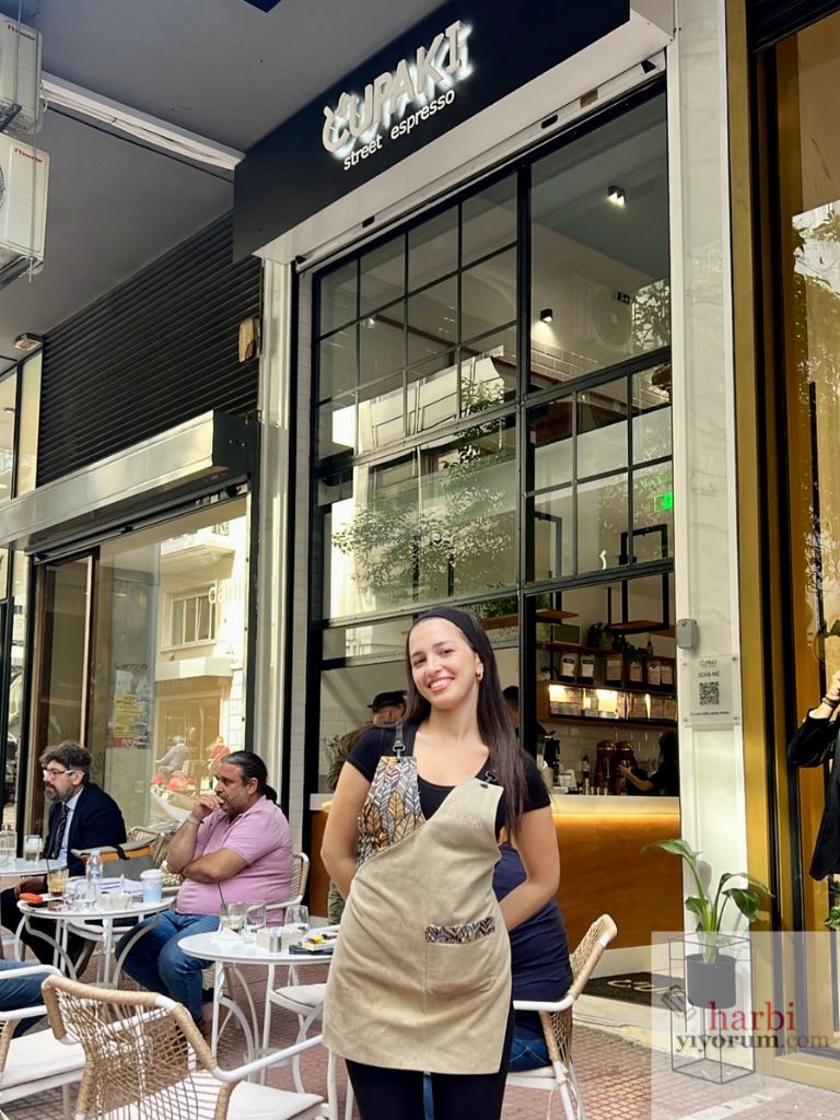 Atina da En yi Restoranlar Ve Sokak Lezzetleri Harbi Yiyorum