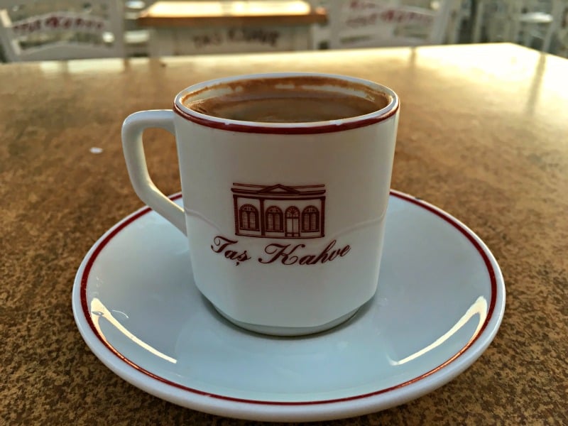 Türk Kahvesi - Taş Kahve Cunda
