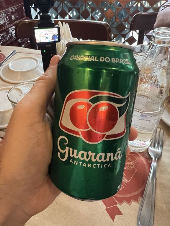 Cervantes’te sandviçin yanında içtiğimiz Guaraná Antarctica