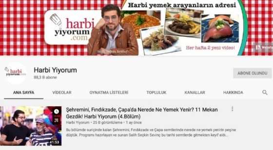 harbi yiyorum youtube
