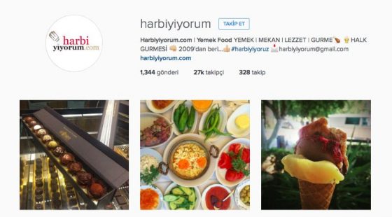 Harbiyiyoru Instagram Hesabı 2015