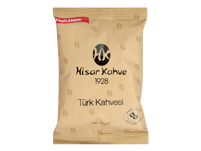 Hisar Türk Kahvesi 100 gram paketi