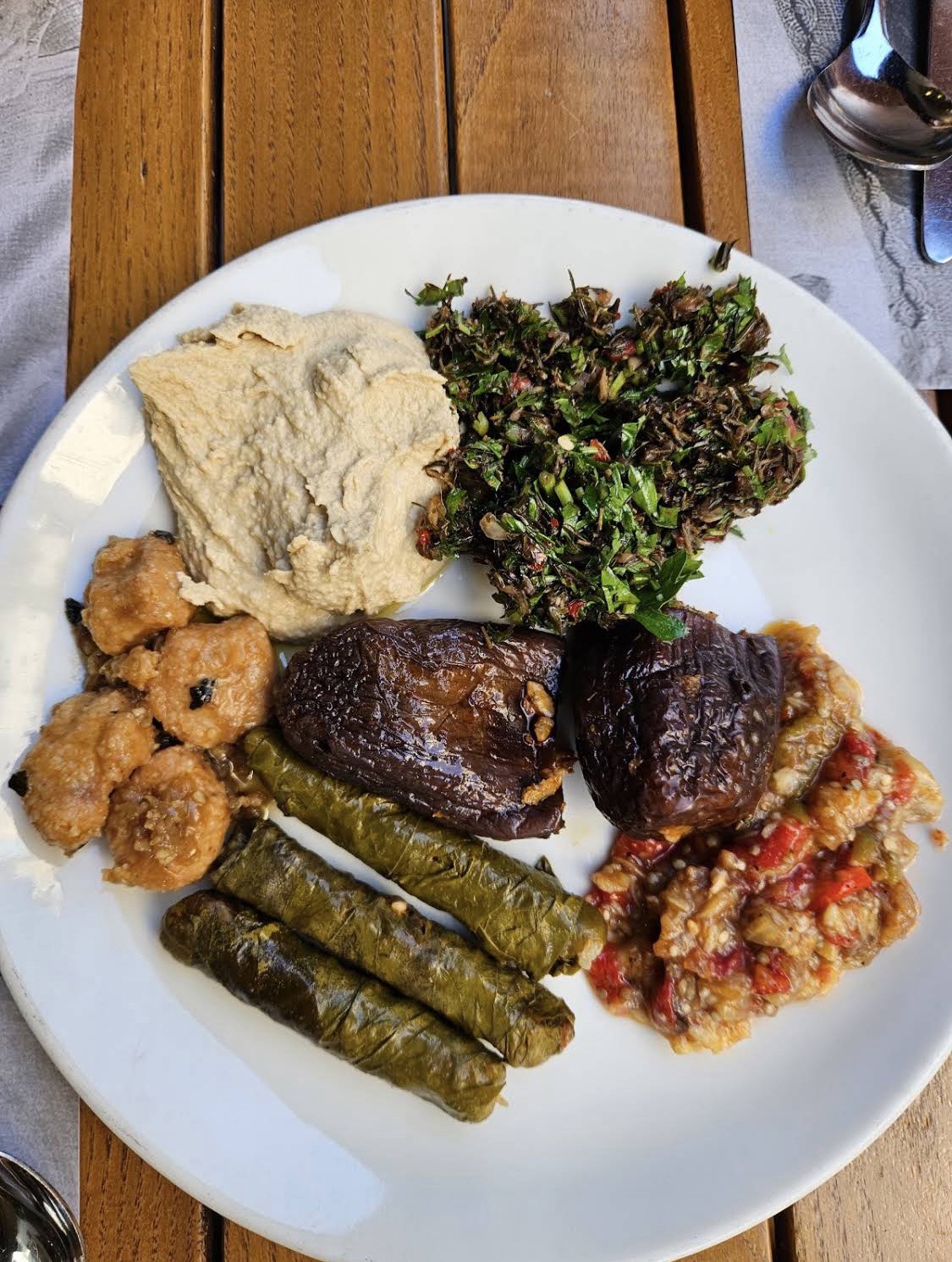 Çiya Sofrası’nda yöresel yemek tabağı