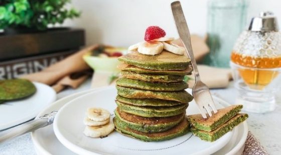 ıspanaklı pankek