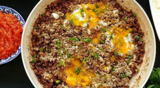 kıymalı yumurta
