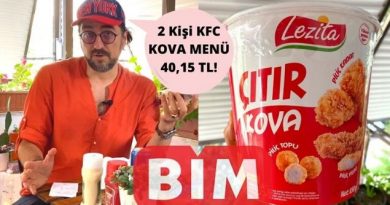 (40,15 TL) – BİM’DEN KFC MENÜSÜ YAPTIK! Kova Tavuk, Patates Köftesi, Kıbrıs Tatlısı kova tavuk