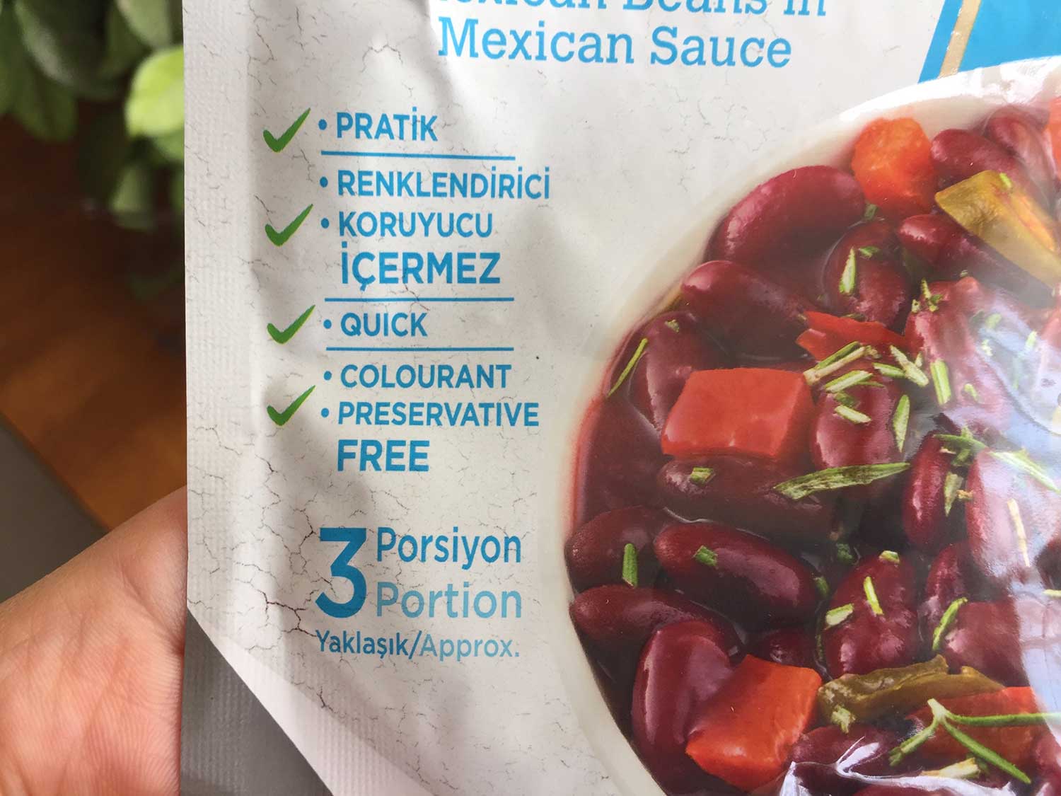 Lezzet Testi A101 Ürünü Meksika Soslu Fasulye Pilaki