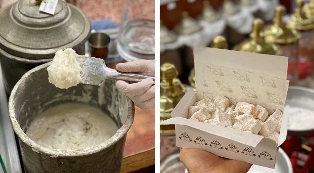 Beyoğlu Üç Yıldız Şekerleme’de beyaz tatlı