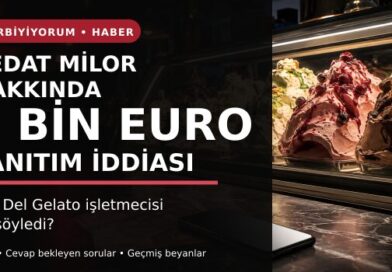 Vedat Milor hakkında 9 bin euro tanıtım iddiası: Ora Del Gelato işletmecisi ne söyledi?